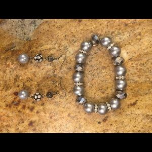 Bracelet & Earrings Set